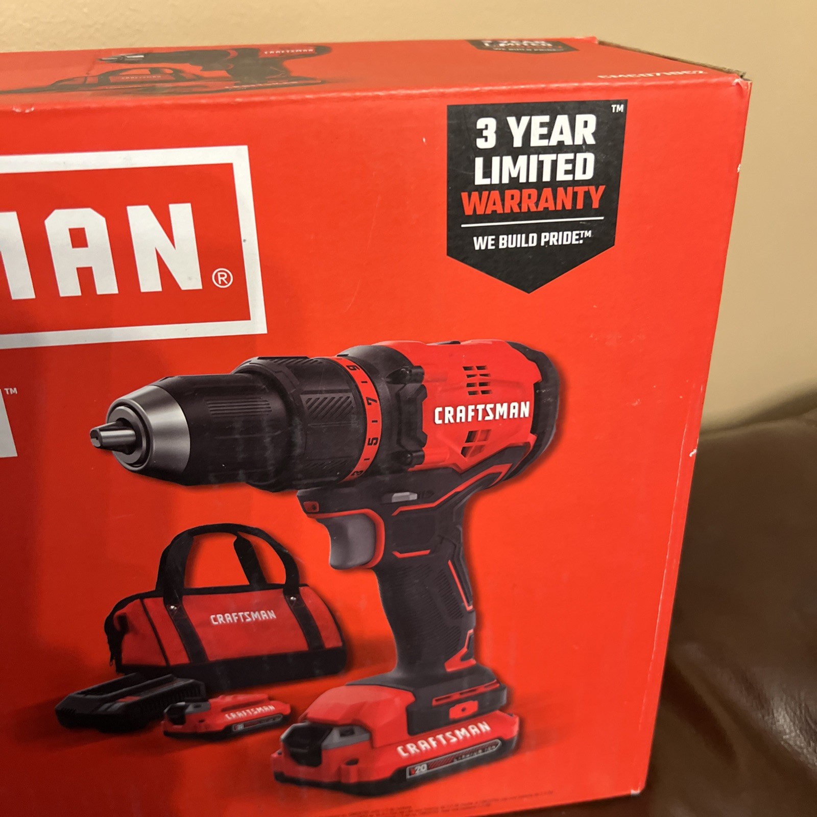 Craftsman V20 Lithium ION Brushless 1/2" Drill/Driver Kit (CMCD710C2)