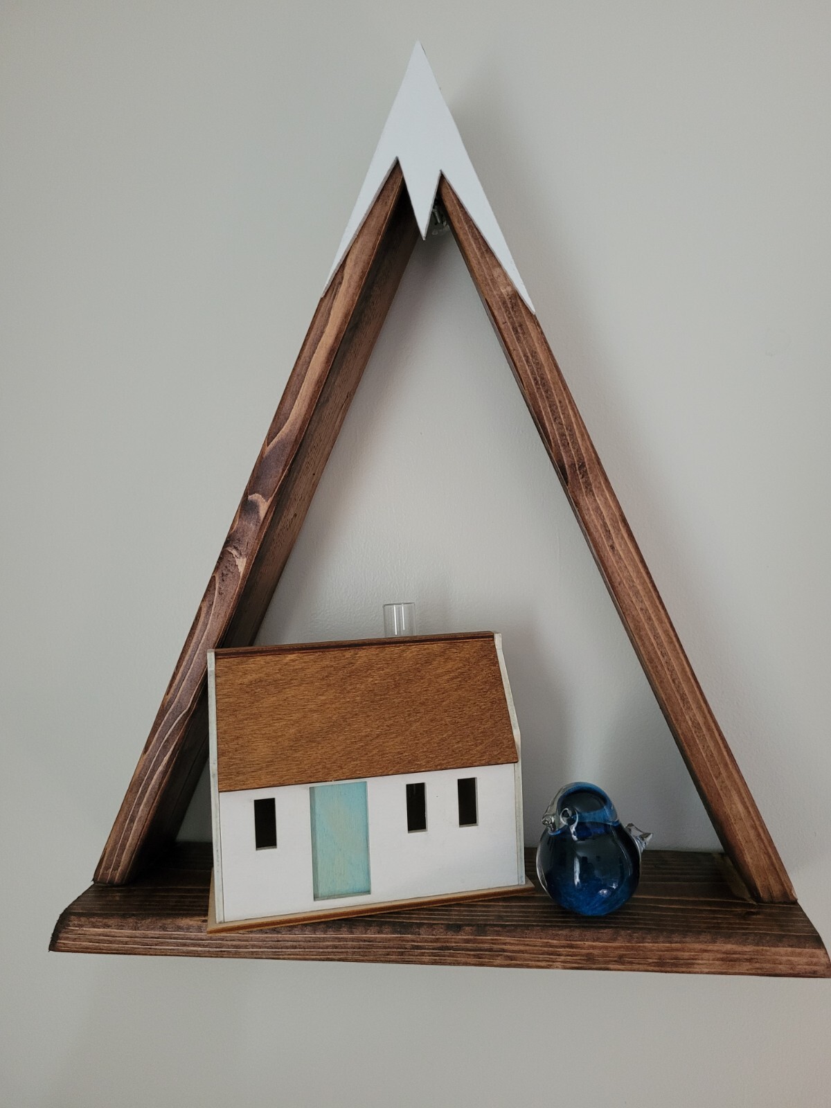 Rustic Mountain Shelf