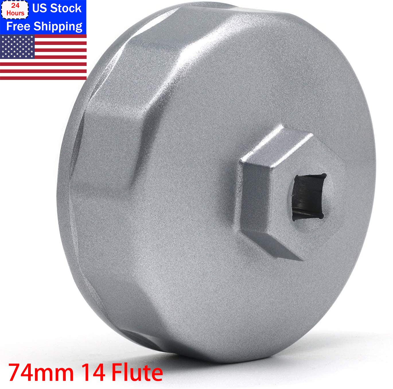 New 74mm 14 Flute Oil Filter Wrench Caps for Audi Mercedes Porsche Volkswagen VW