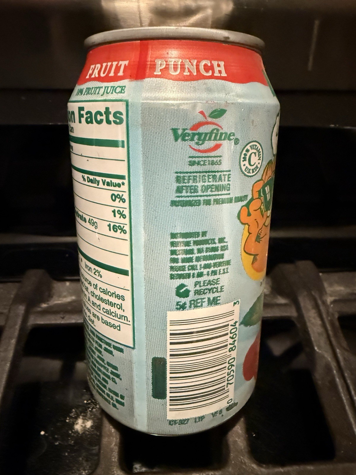 VERYFINE Soda 🥤 Can FRUIT 🍉 PUNCH 🥊