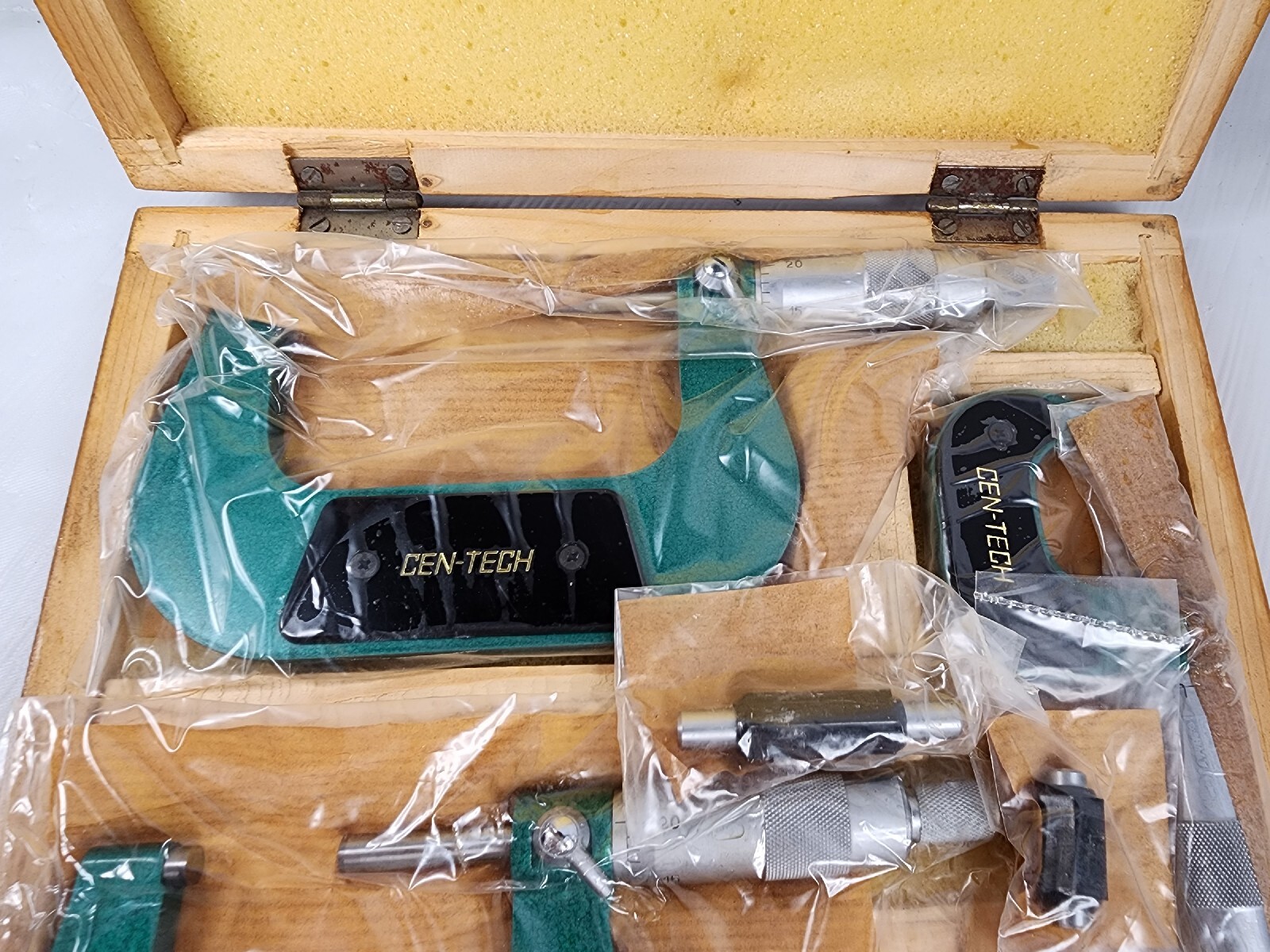 CEN-TECH micrometer 3piece set centech micrometer set of 3 #P5043