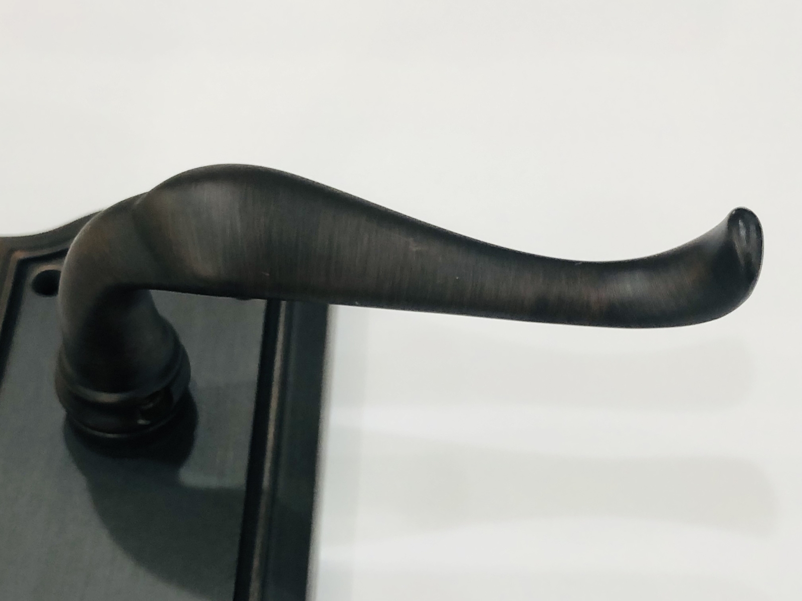 Baldwin Hardware Emergency Exit Dummy Handleset, Venetian Bronze