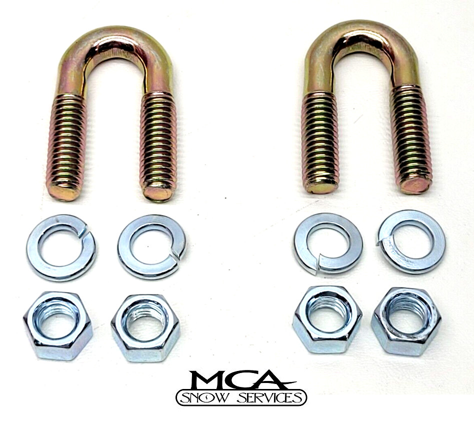 WESTERN FISHER CHAIN (2) U BOLT KIT 3/8 X 1.5"  A6148K 90453 90496 90571 90361