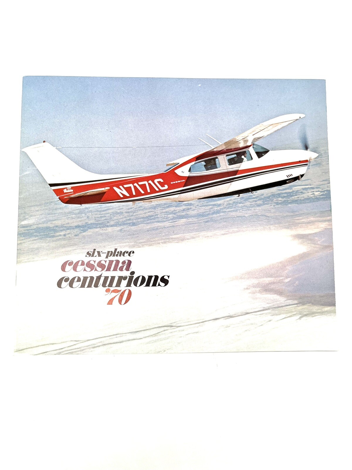 Cessna Centurions six place brochure 1970