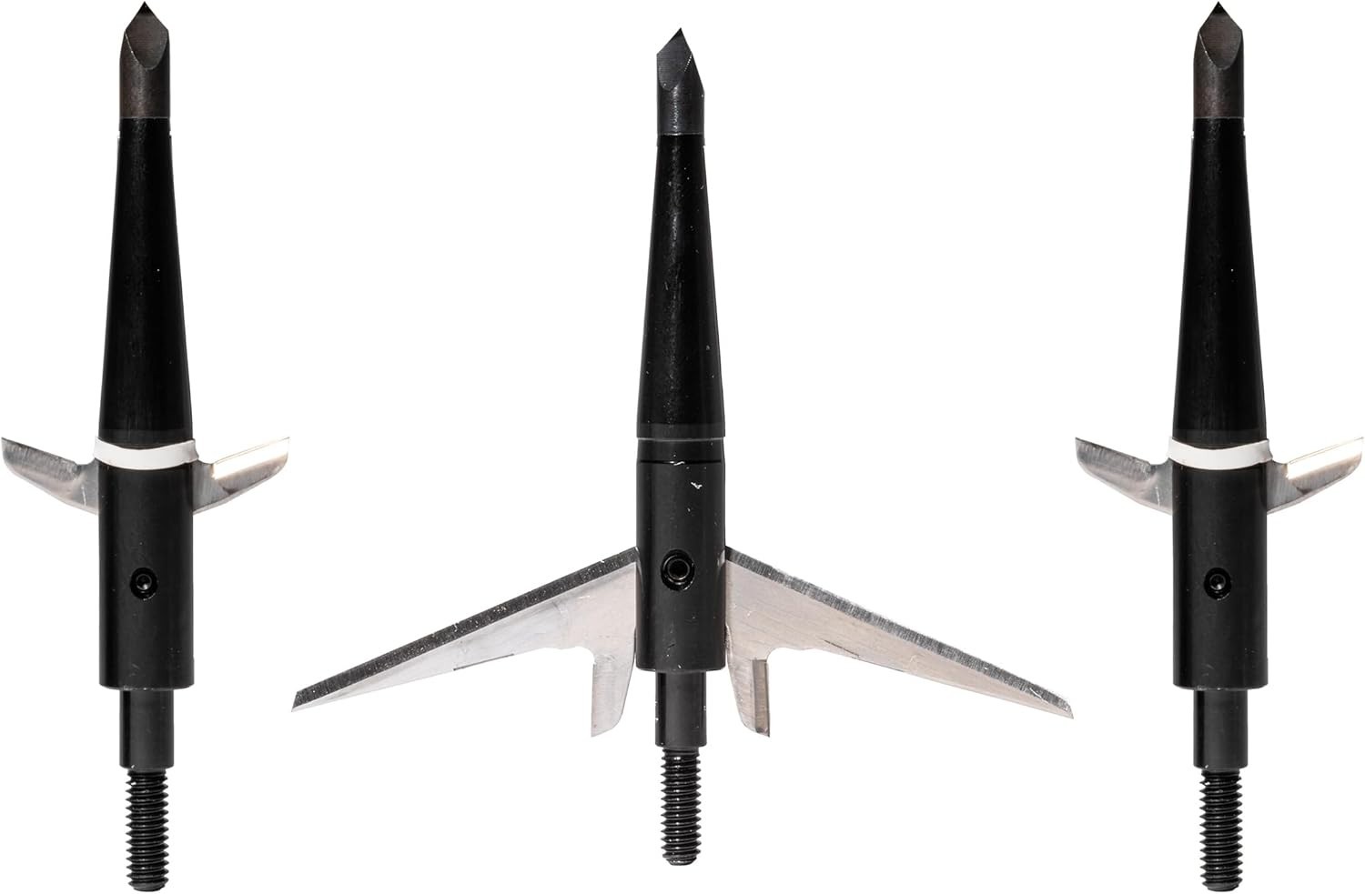 Swhacker #243 Broadheads | 150 Grain, 3.0″ Cut, 2-Blade, 3-Pack | 3", Black