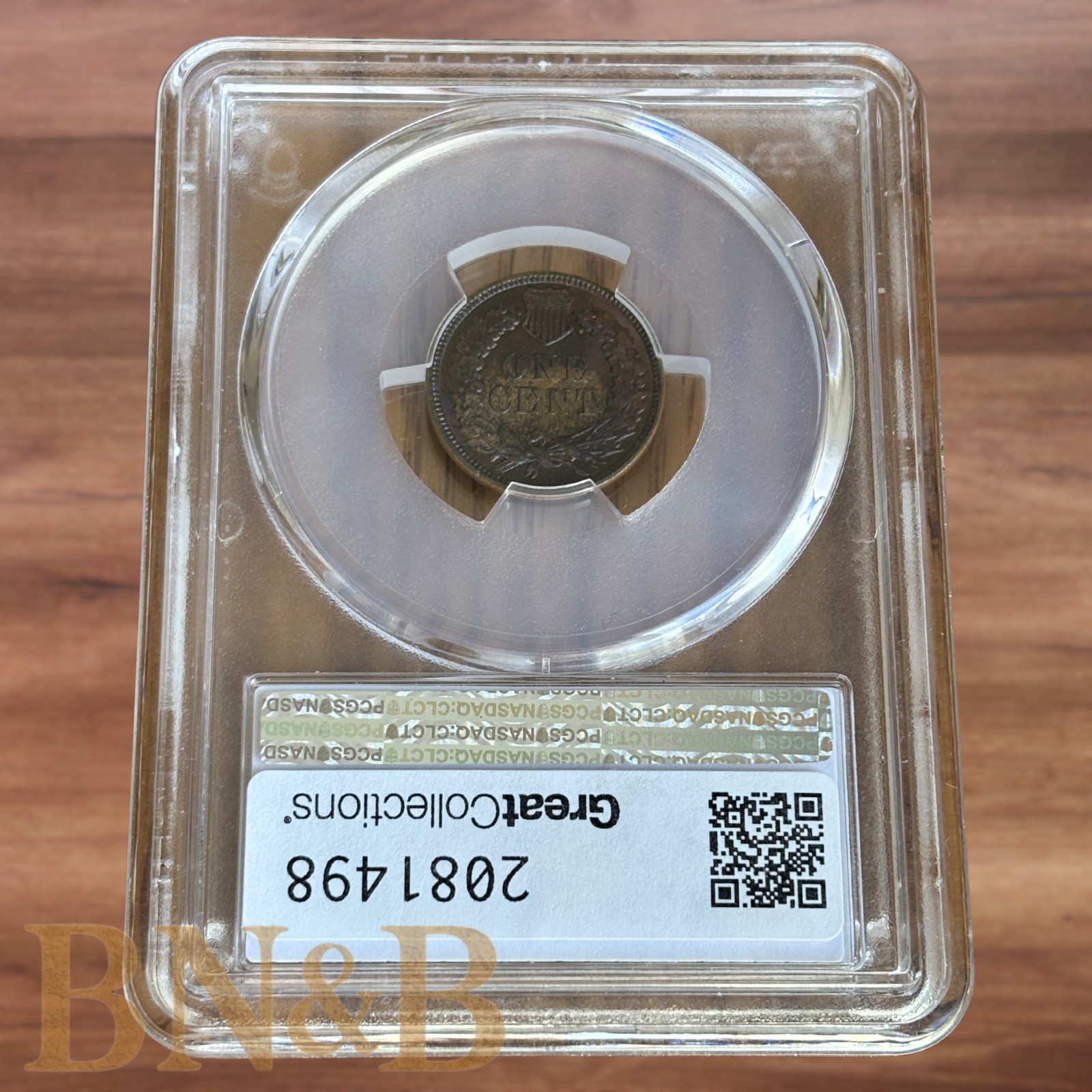 1895 Indian Head Penny PCGS MS64RB