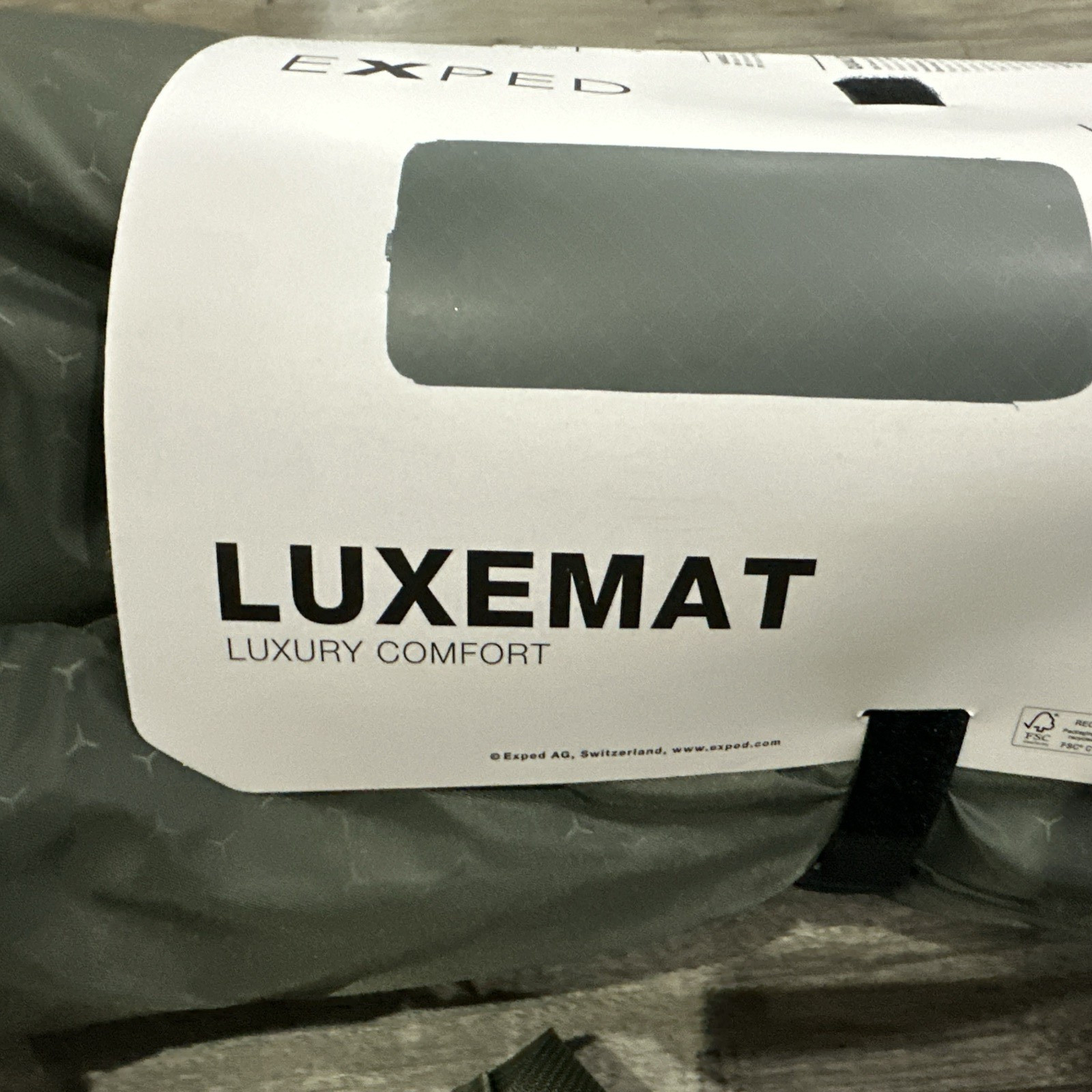$450 new EXPED Luxemat LXW  77x30  NWT Never inflated/used. air mattress.. READ