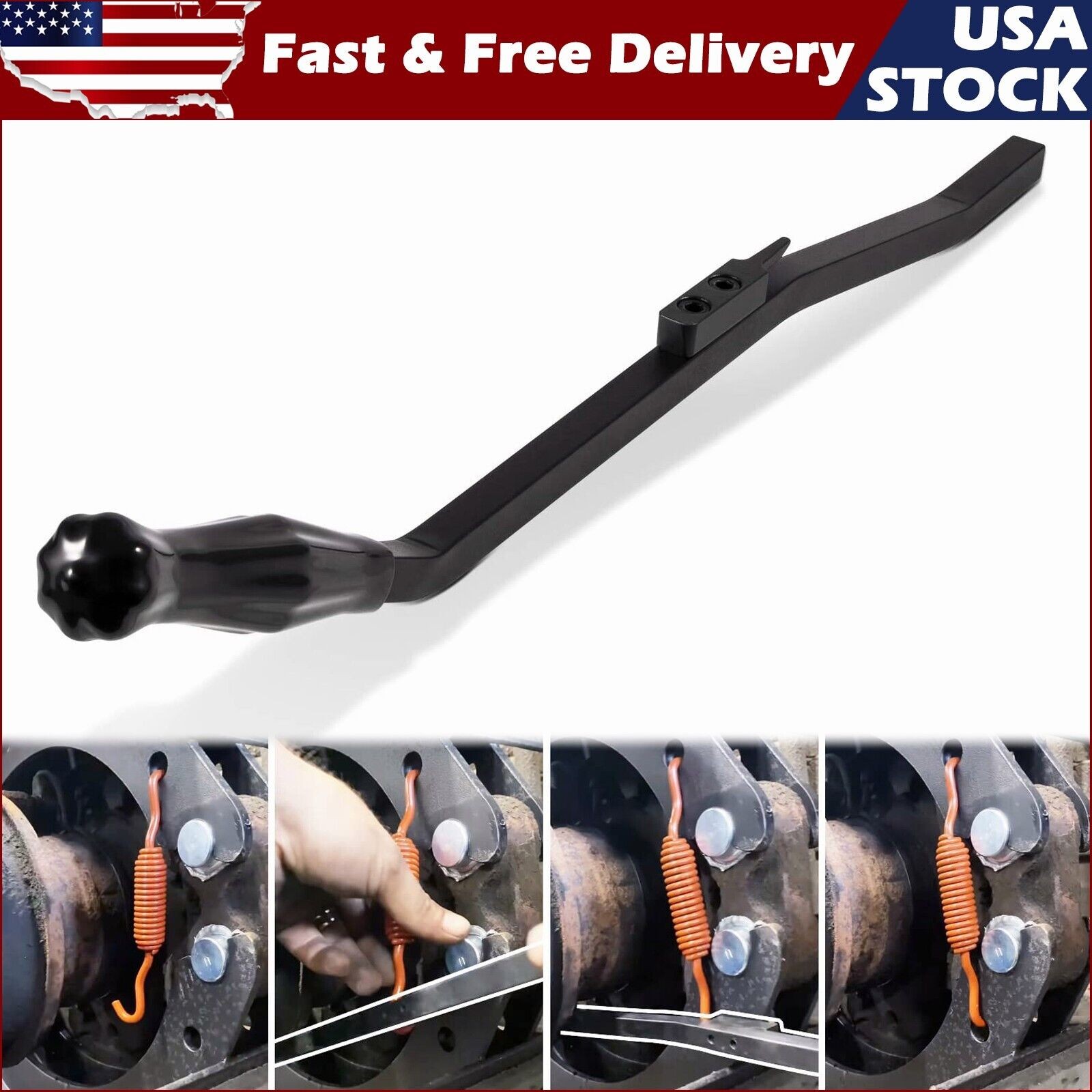 5081 S-Cam Air Brake Spring Snap Shoe Installer Tool For Semi-Truck Heavy Duty