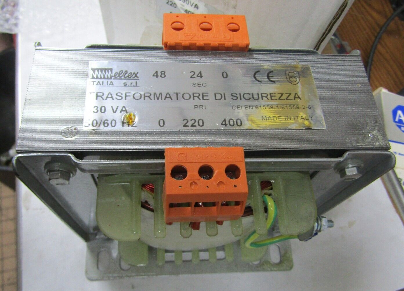 ✌️NEW ELTEX ITALIA CONTROL TRANSFORMER TTM 630VA PRI 220/400VAC SEC 48/24V