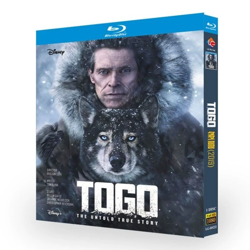 Togo (2019) Blu-ray Disney True Story Adventure Movie New Sealed