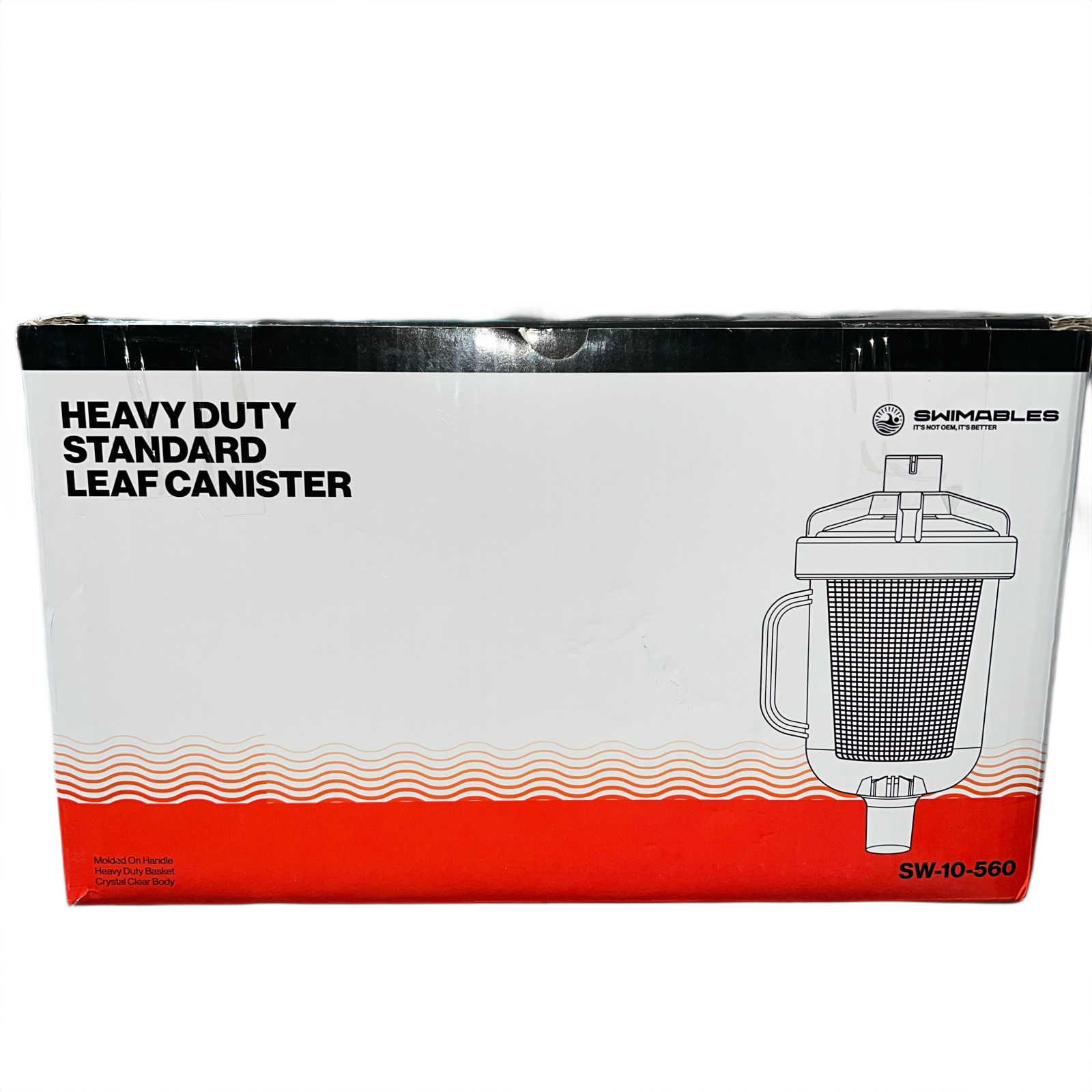 Swimables Heavy Duty Standard Leaf Canister SW-10-560 Pool Debris Trap NEW