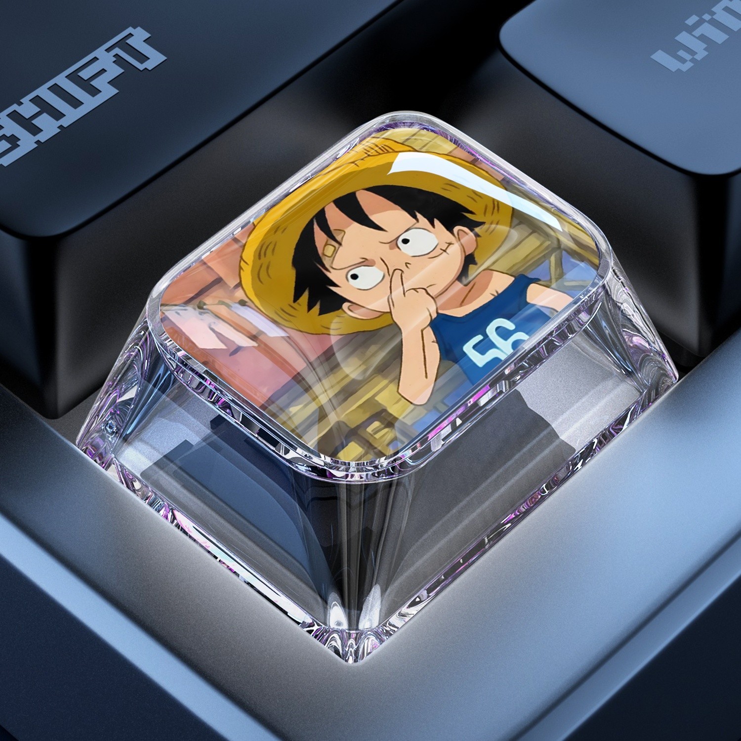 Anime Artisan Resin Keycap Handmade Custom MX Cherry Mechanical Keyboard