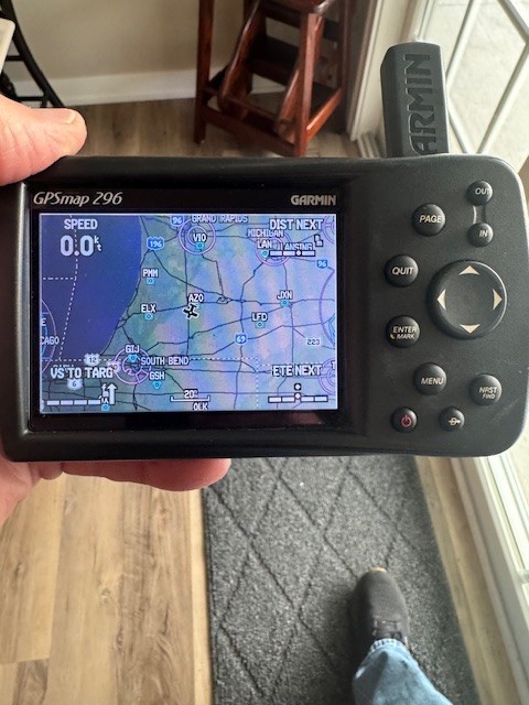 Garmin 296 Aviation GPS