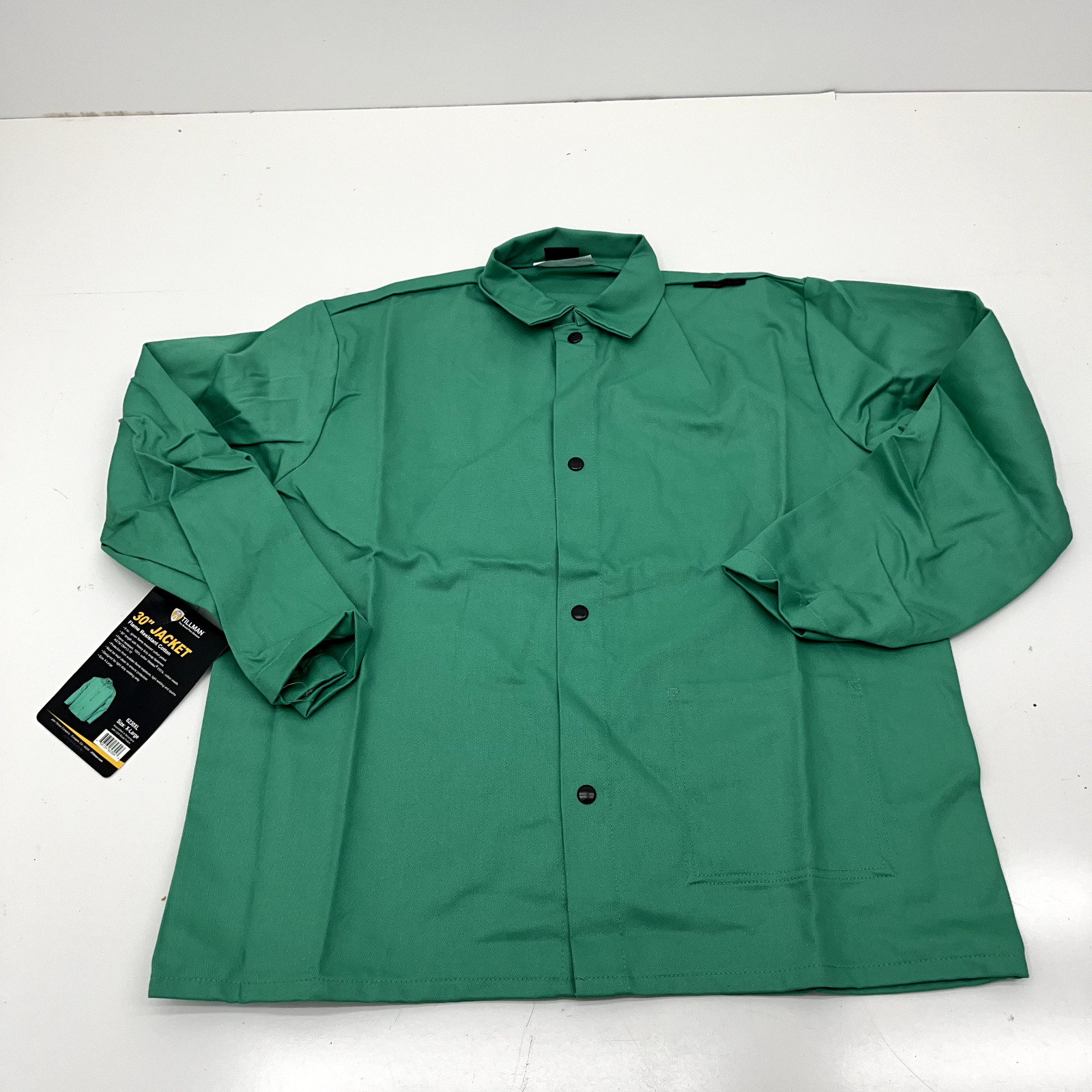 Tillman Green 30" Flame Resistant Cotton Jacket Unisex Adult Size X-Large NEW