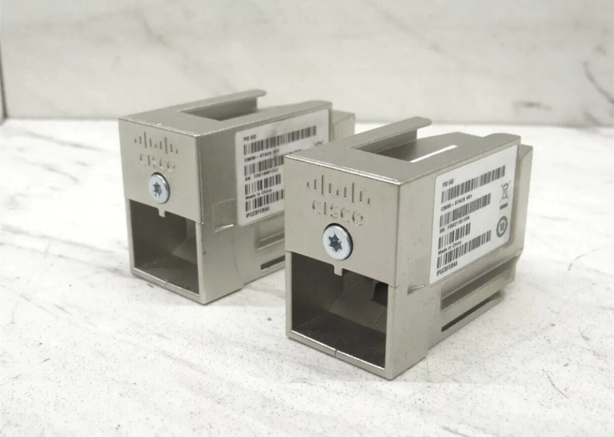 Lot of 2 Cisco C3650-STACK Stacking Module for Catalyst 3650