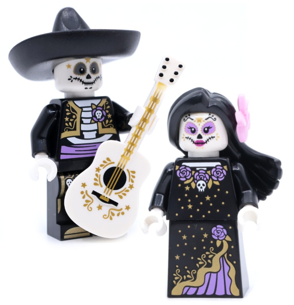 NEW LEGO DAY of the DEAD Minifig LOT la cartina mariachi halloween 2025 bam q4