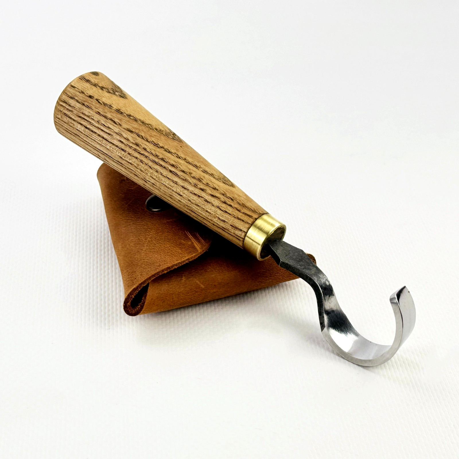 Spoon Carving Hook Knife. Razor Sharp Blade. Wood Carving Tool for Beginners.