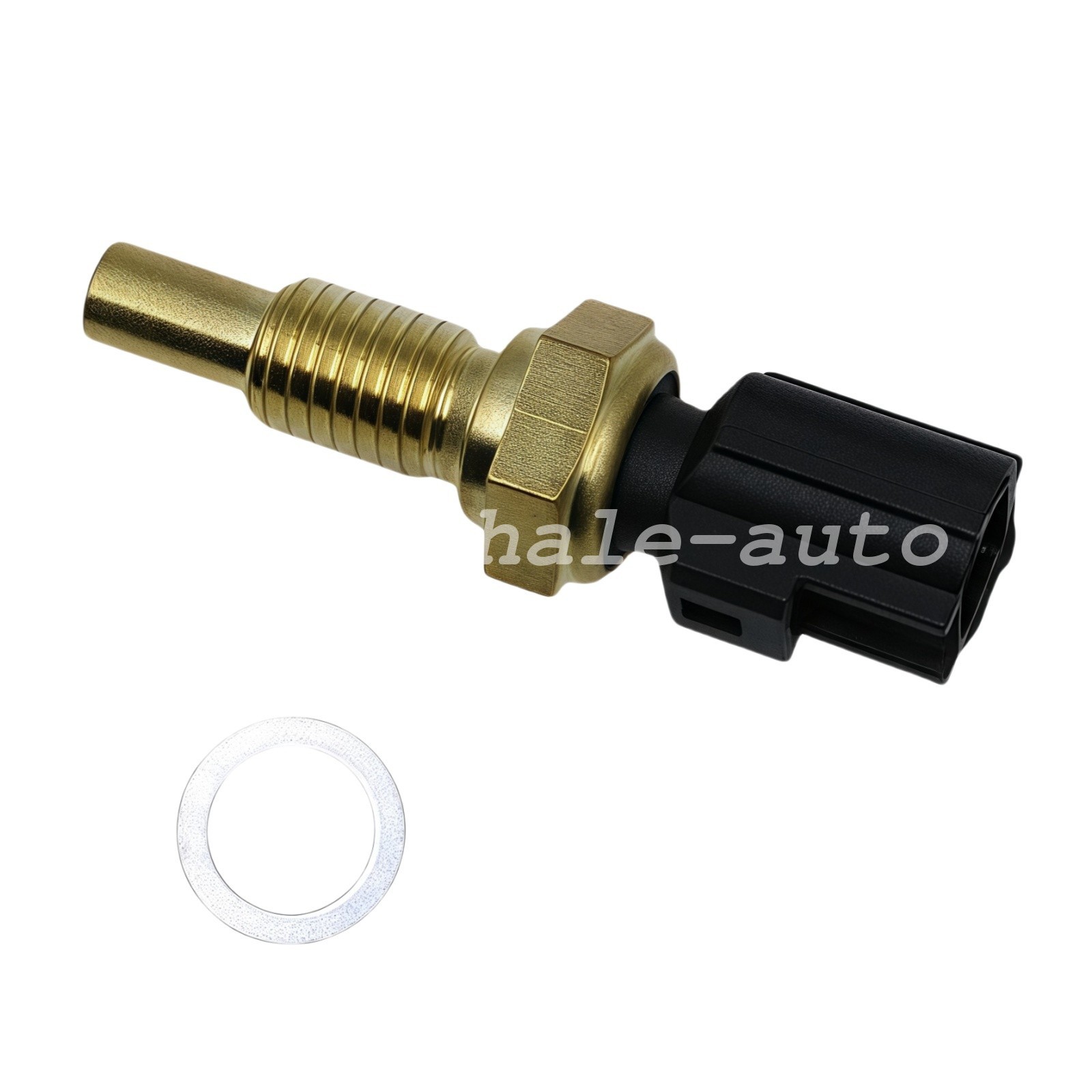1Pcs Coolant Temperature Sensor Fits Ford F-150 Water Temp Sensor Gold Tone US
