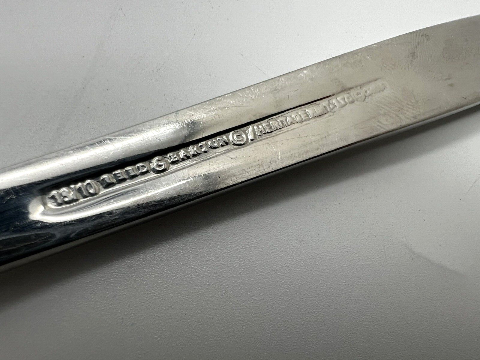 Reed & Barton Heritage Mint Stainless 18/10 Scalloped Shell Serving Spoon