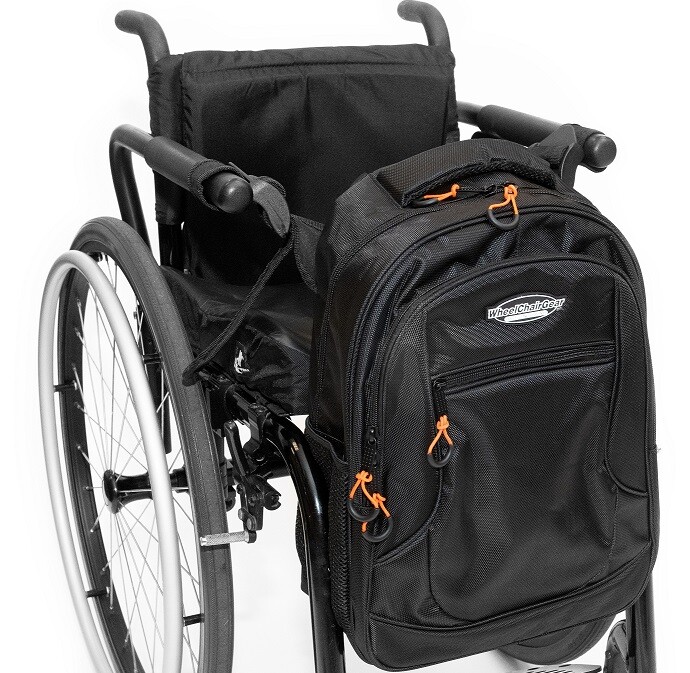 GET IN GEAR With Our Outlaw Wheelchair Backpack-Our Most Popular Wheelchair Bag