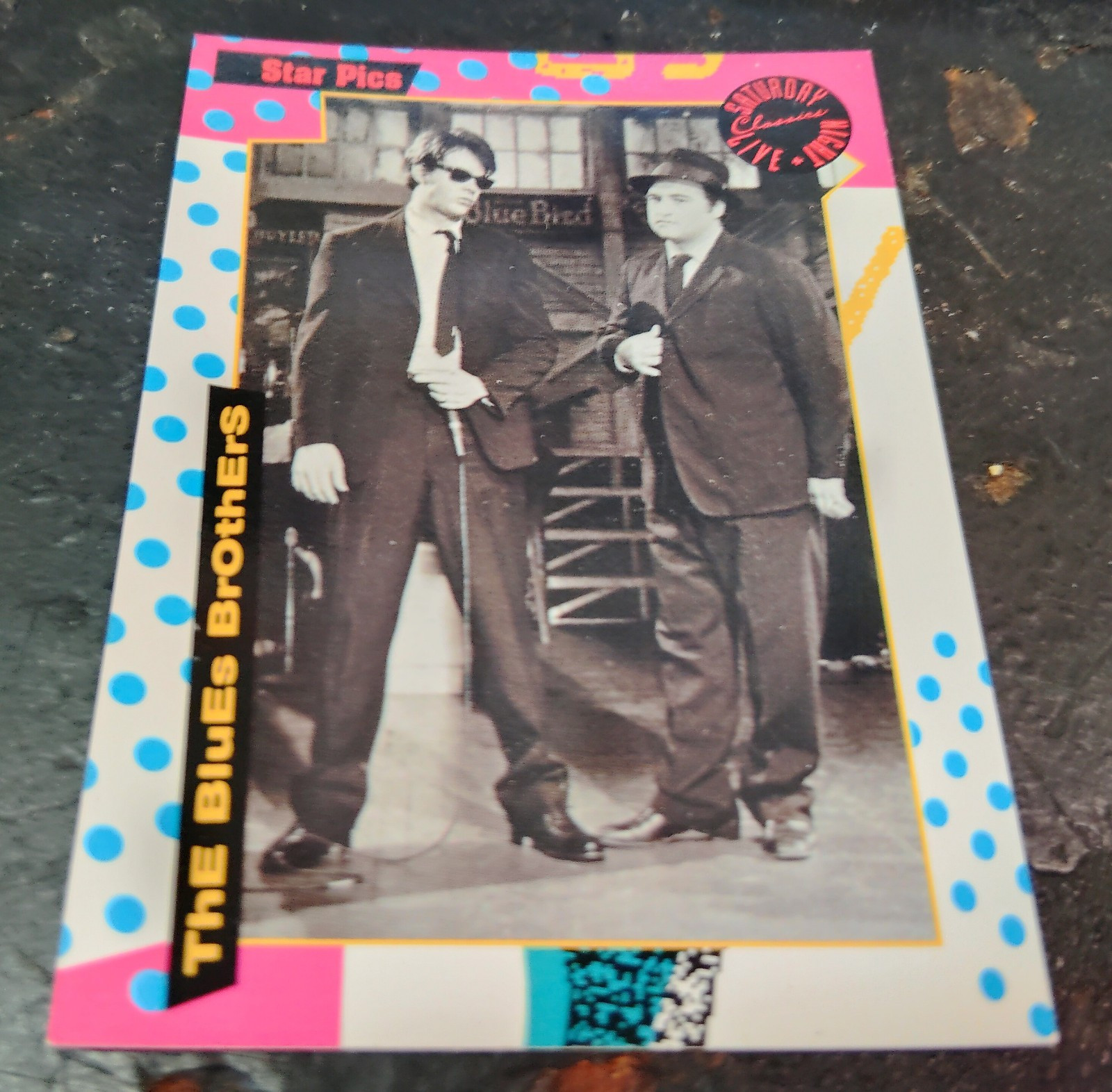 SNL Card 1992 Dan Akroyd John Belushi Saturday Night Live #62 The Blues Brothers
