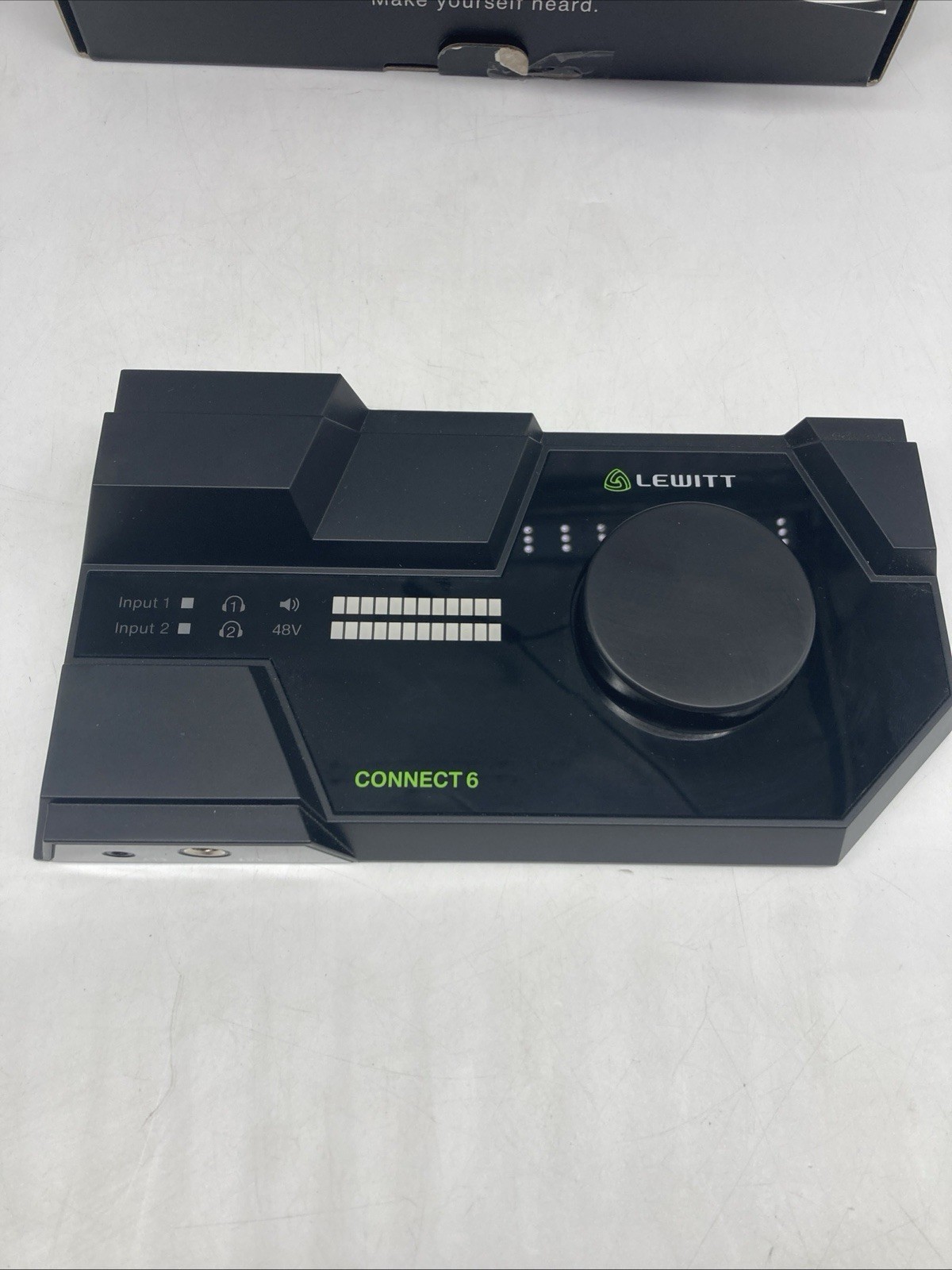 Lewitt Connect 6 DSP-Powered USB-C Audio Interface 6x6 for Desktop & Mobile