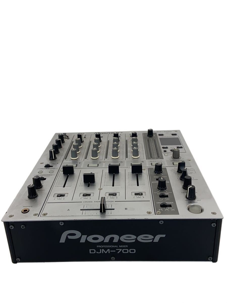 Pioneer DJM-700 Silver 4-Channel Professional DJ Mixer Beat Effects Tested