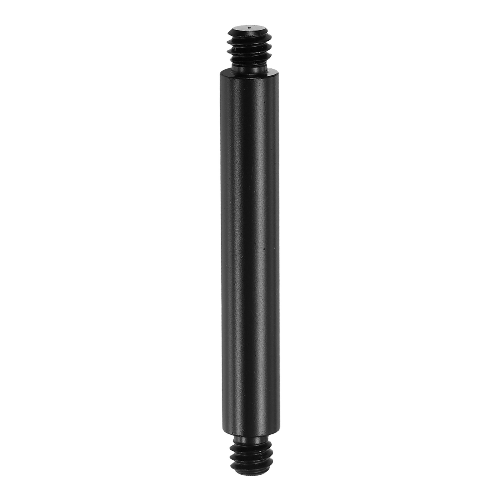 2" Metal Extension Rod, 1Pcs 1/4"-20 Male to Male Thread Tripod Tube Black