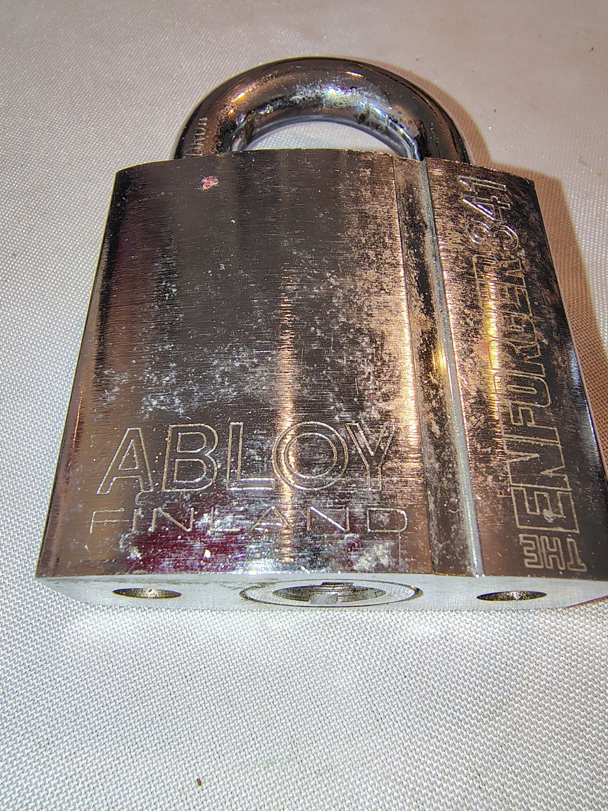 Abloy Finland 341 Enforcer High Security Padlock  With NO KEYS