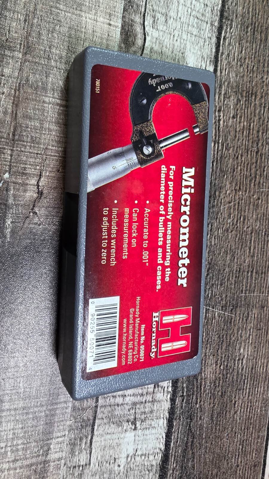 HORNADY Reloading Micrometer