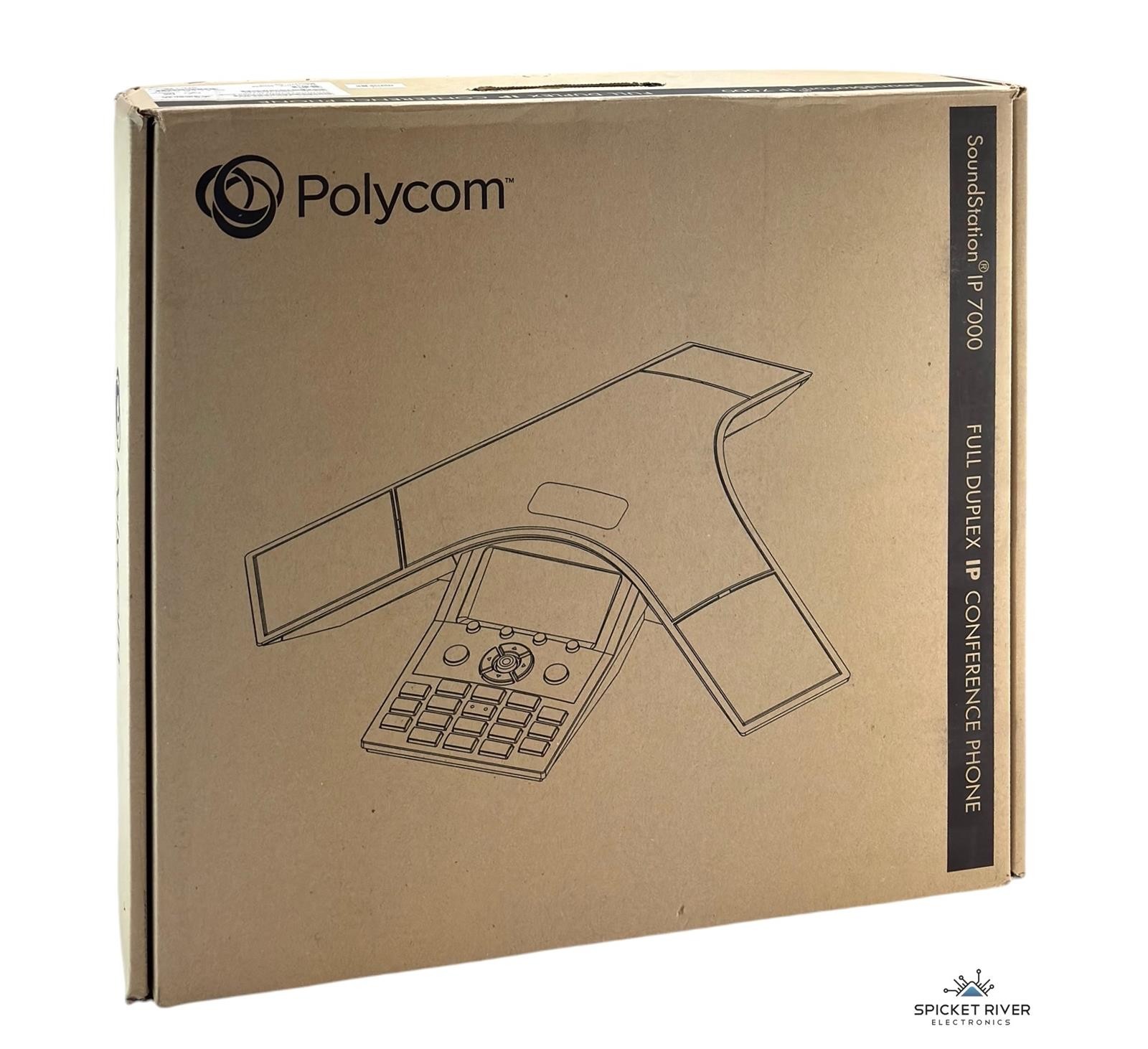NEW - Open Box - Polycom SoundStation IP7000 PoE Conference Phone 2200-40000-001