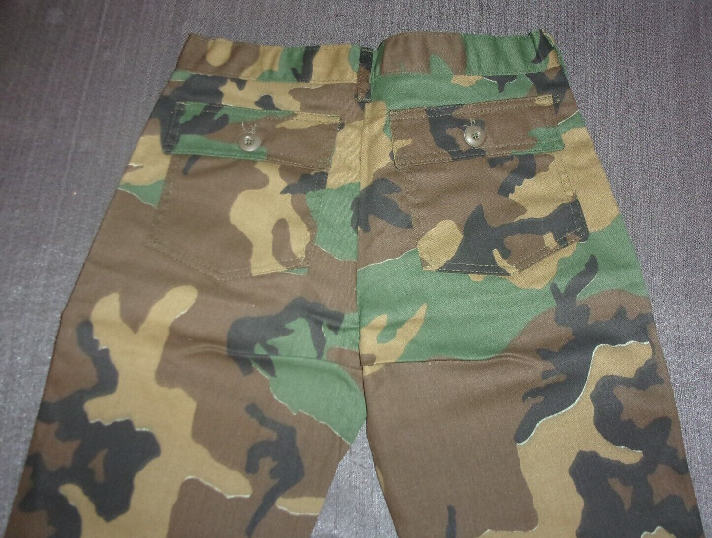 NEW YOUTH BOYS WOODLAND BDU CAMOUFLAGE URBAN PANTS MADE IN THE USA SIZE 16 26 27