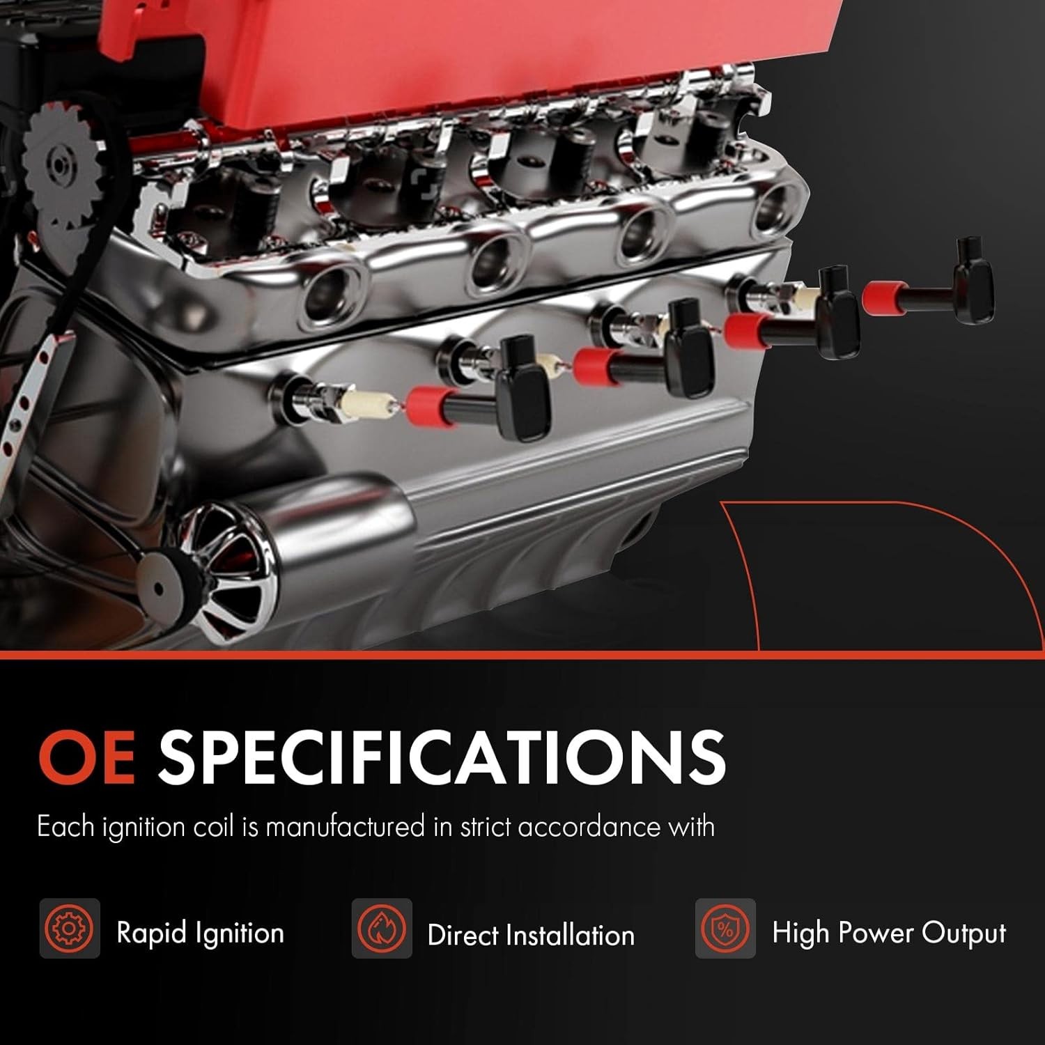 Engine Ignition Coil Packs Compatible with Nissan Altima Rogue