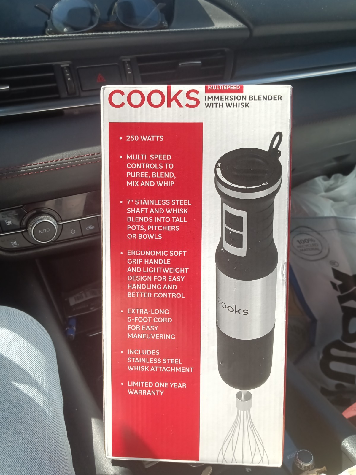 cooks multspeed immersion blender