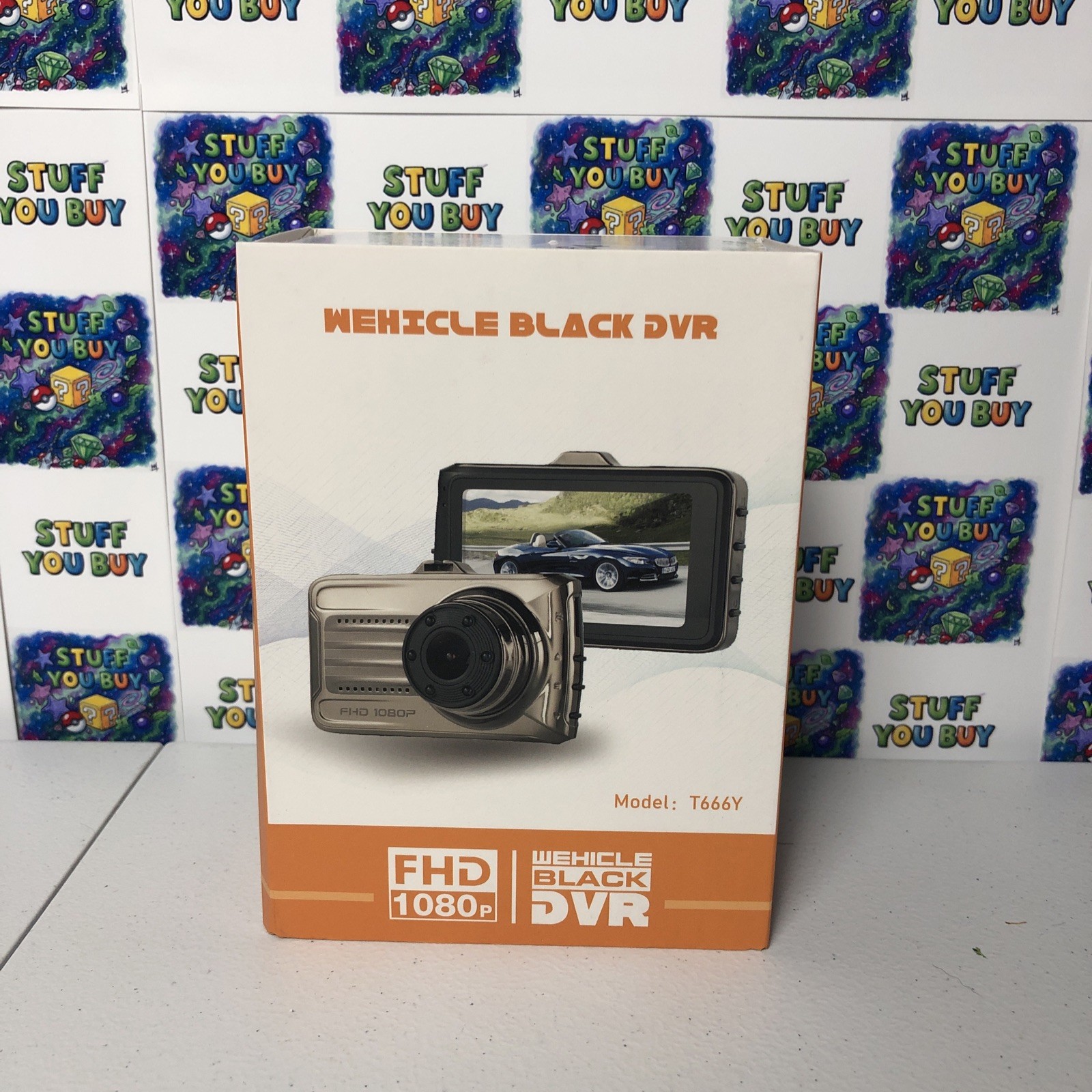 Vehicle Black DVR  Model T666y Dash Cam