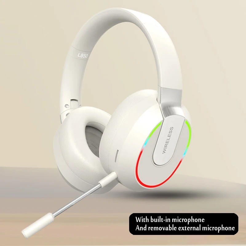 Wireless Gaming Headset with Microphone for PS4 PS5 Xbox, Switch, PC Headphones