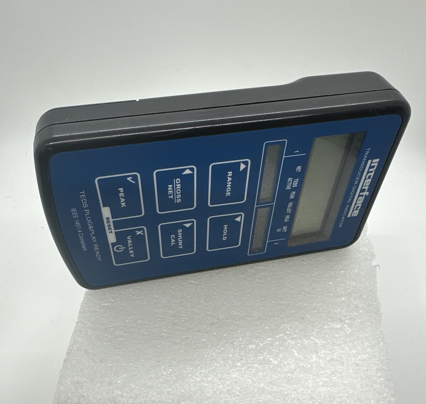 Interface 9320-1 TEDS Hand Held Transducer digital indicator load Cell*Pre-Owned