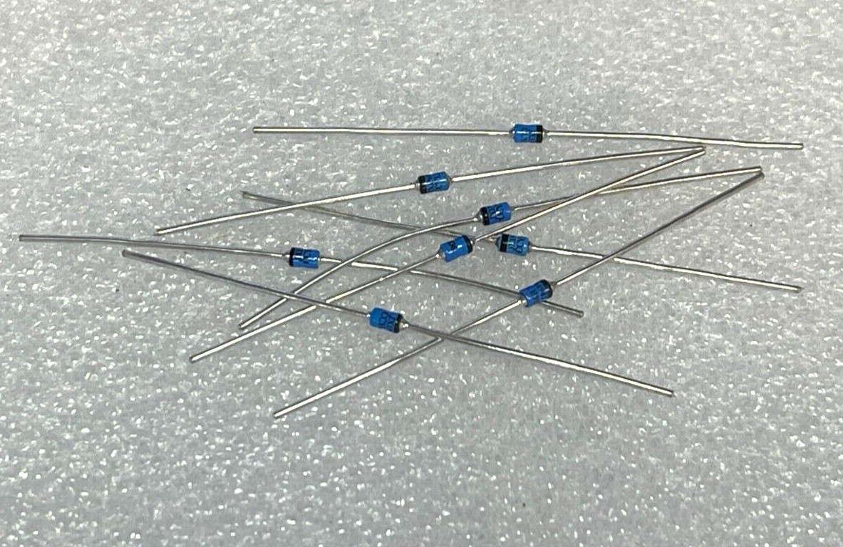(10 PIECE LOT) JANTX1N4942, MICROSEMI DIODE GEN PURP 200V 1A A AXIAL