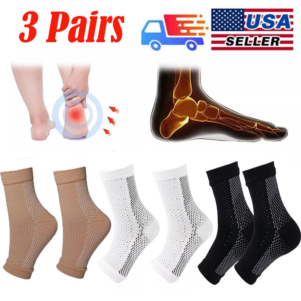 3x smooth Relieve Compression Socks For Men & Women Neuropathy Compression Socks