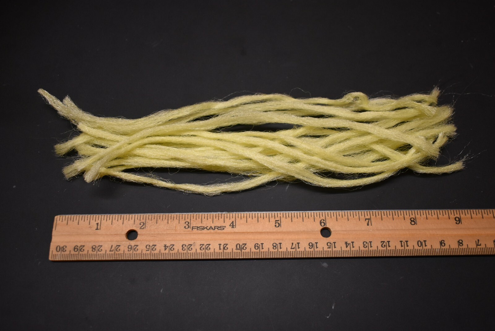 15  SOFT YELLOW Polypropylene Polypro Poly Yarn / Parachute Posts Fly Tying