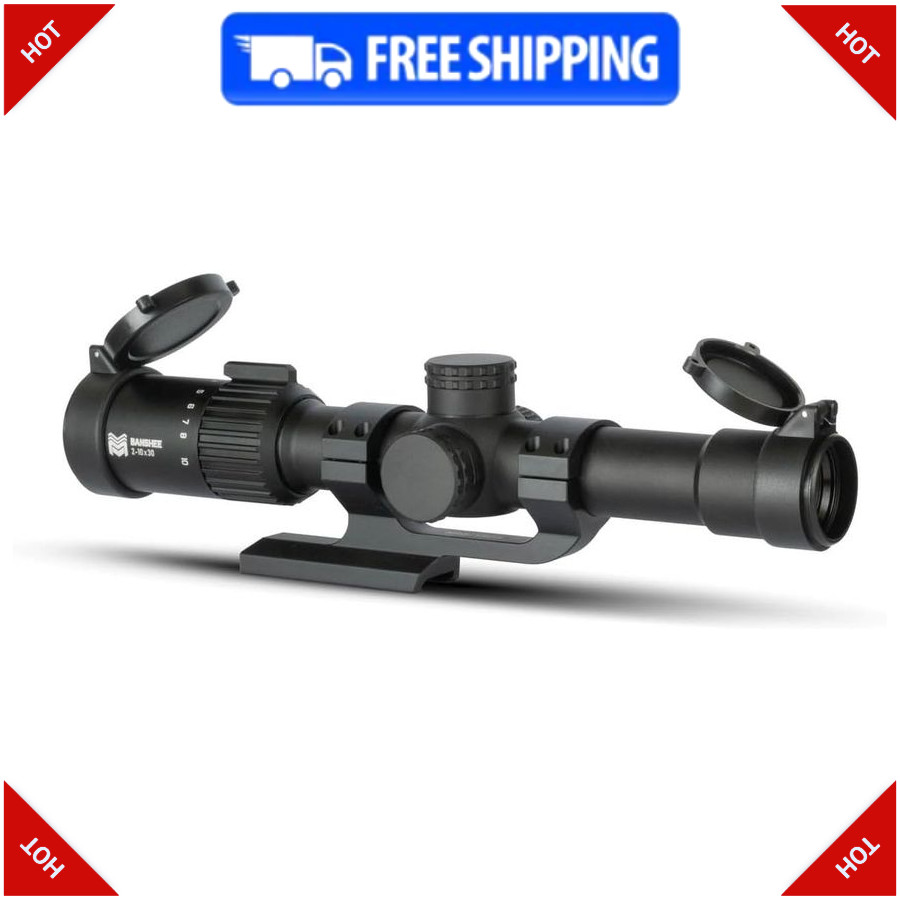 Monstrum Banshee 2-10x30 MPVO Rifle Scope with Offset Mount