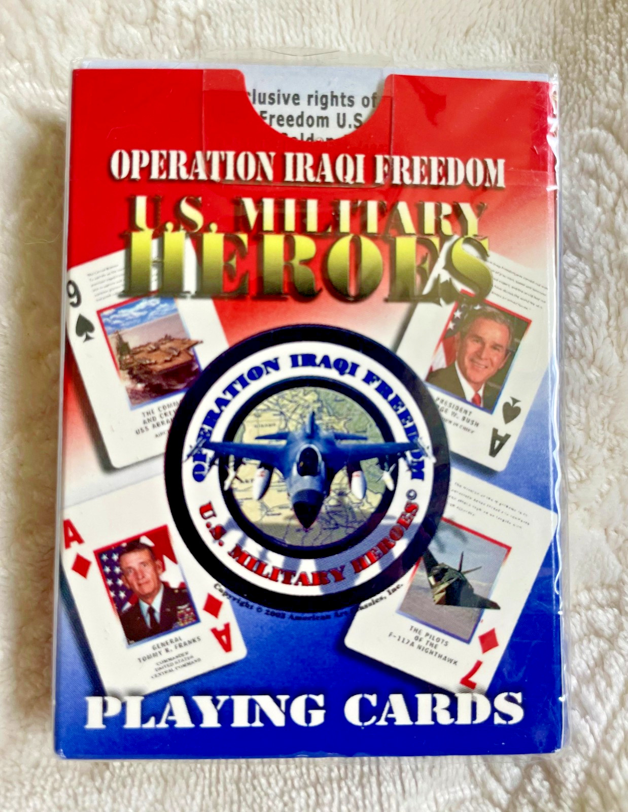 Operation Iraqi Freedom U.S. Military Heroes Playing Cards SEALED