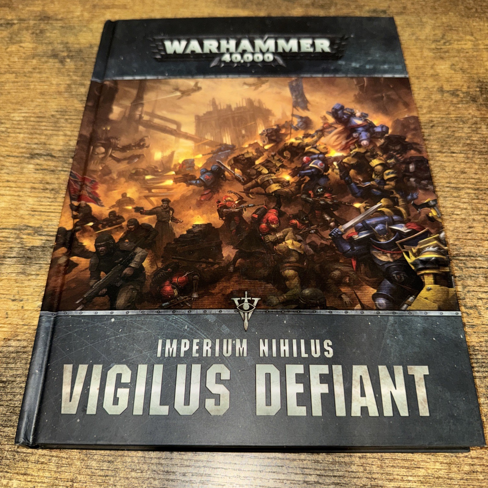 Warhammer 40,000 40K Imperium Nihilus Vigilus Defiant hardcover Book from 2018