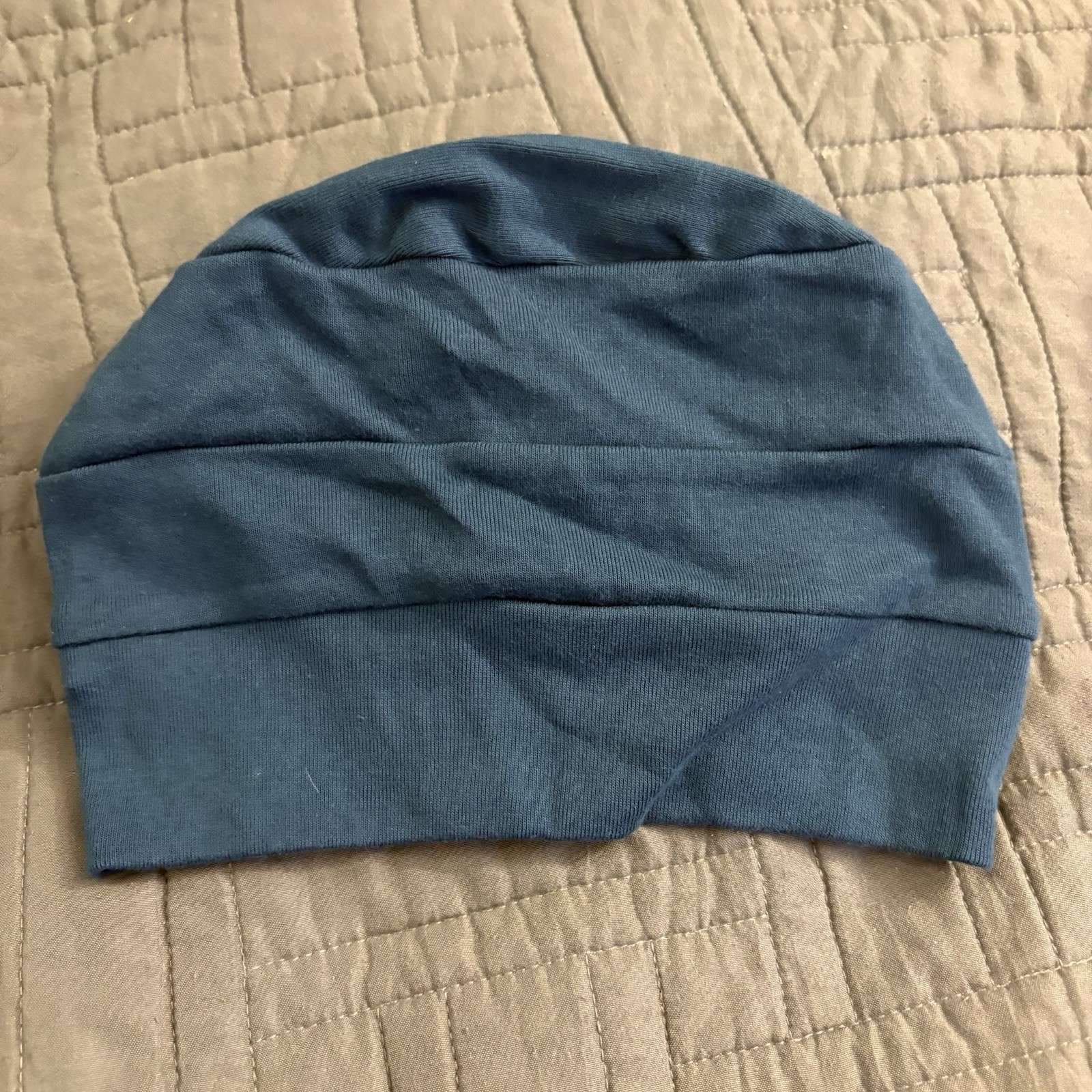Cardani Headwear Headcover Unlimited Blue Cap NWT Organic Cotton Beanie