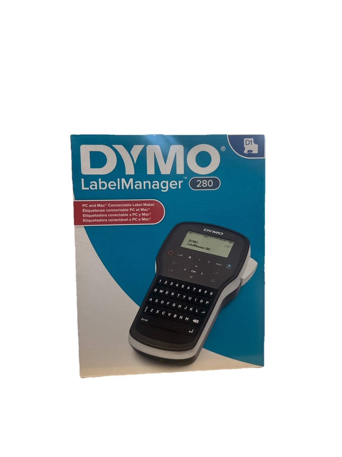 DYMO Label Maker LabelManager 280 Rechargeable Portable Label Maker Easy-to-Use