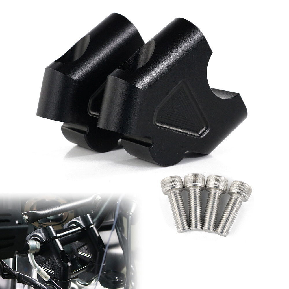 Fit For Svartpilen 401 2017-2023 Motorcycle Offset Handlebar Riser Relocator Set