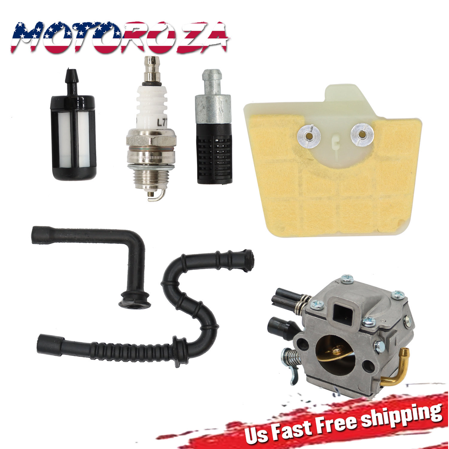 Carburetor For Stihl MS340 MS360 034 036 1125 120 0651 Chainsaw Model
