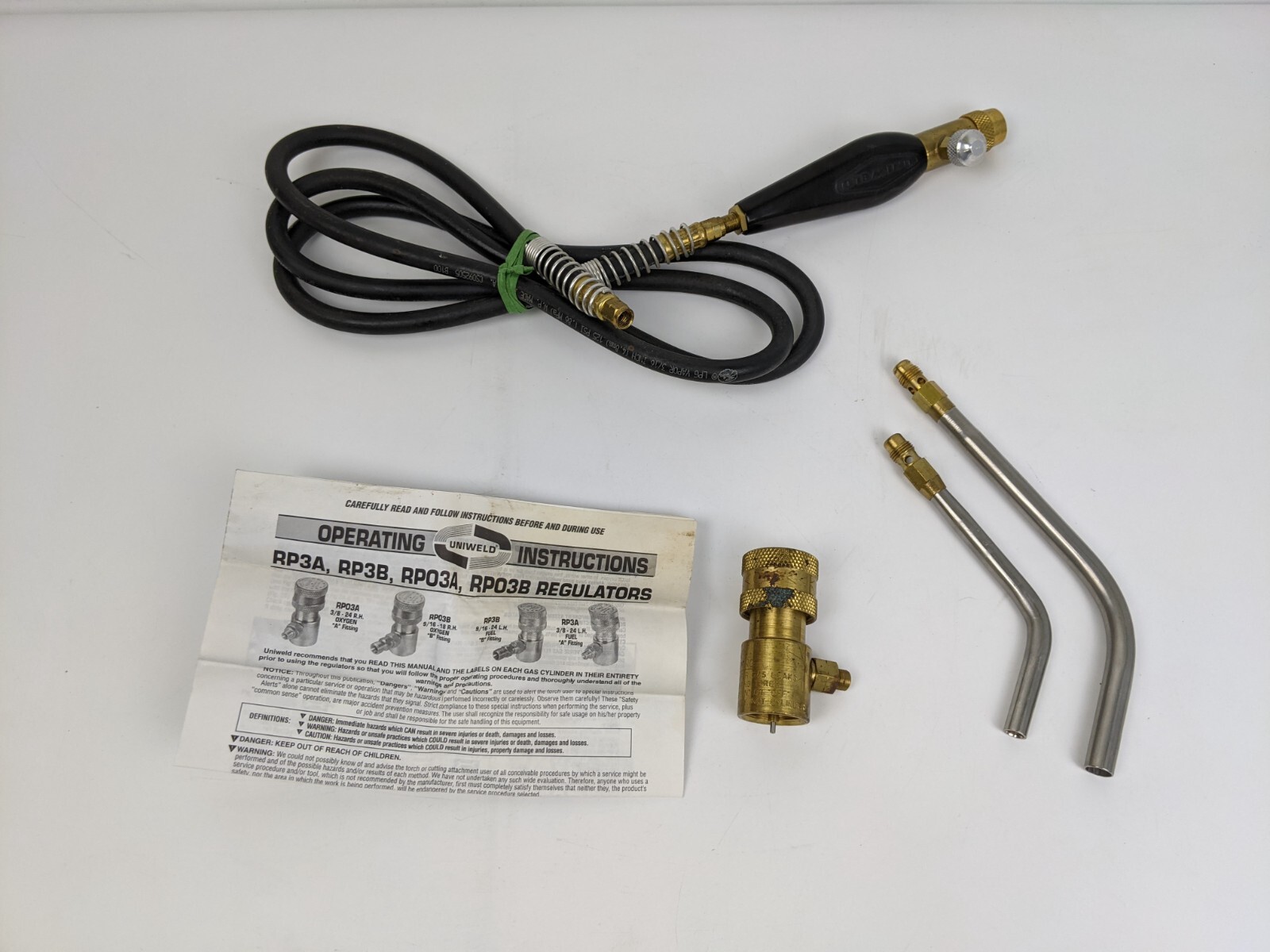 Uniweld RP3 Regulator Hose Tips Lot SM36 SM38