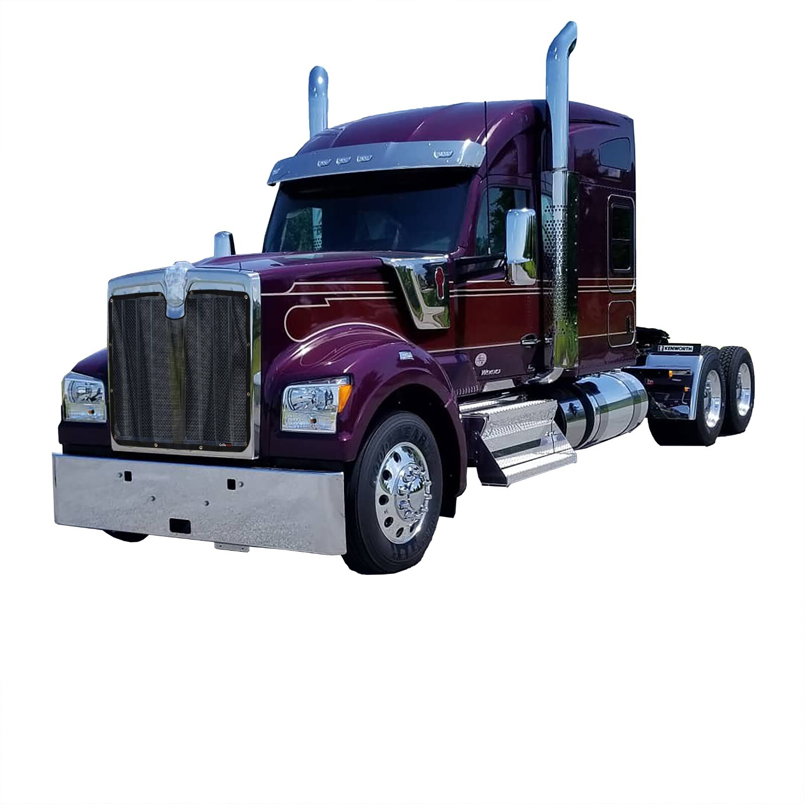 Premium Mesh Bug Screen Fits Kenworth W990 By GrilleAdz