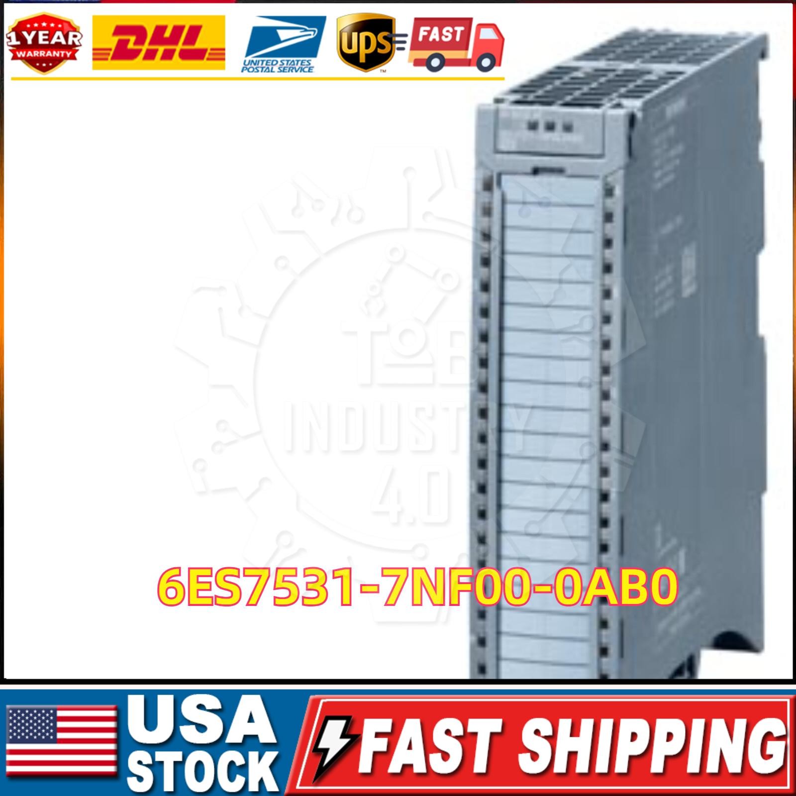New Siemens 6ES7 531-7NF00-0AB0 S7-1500 analog input module 6ES7531-7NF00-0AB0